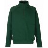 Sweat shirt col zippé Sc165 Bottle green