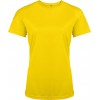 T-shirt femme sport Pa439 jaune