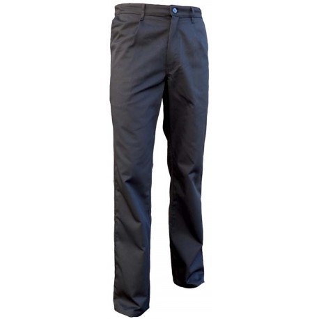 Vêtements de cuisine  Pantalon de cuisinier élastique noir PR553