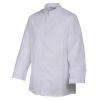 VESTE CUISINE SIAKA MANCHES LONGUES BLANC