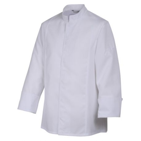 VESTE CUISINE SIAKA MANCHES LONGUES BLANC