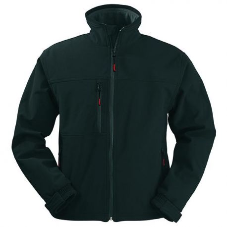 VESTE SOFTSHELL YANG NOIRE