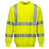 SWEAT-SHIRT HAUTE VISIBILITE JAUNE