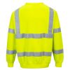 SWEAT-SHIRT HAUTE VISIBILITE JAUNE