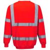 SWEAT-SHIRT HAUTE VISIBILITE ROUGE