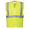 GILET HAUTE VISIBILITE JAUNE