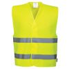 GILET HAUTE VISIBILITE JAUNE