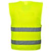 GILET HAUTE VISIBILITE JAUNE