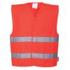 GILET HAUTE VISIBILITE ROUGE