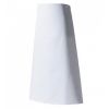 Tablier chef cuisine blanc 85 cm sans bavette professionnel TC85