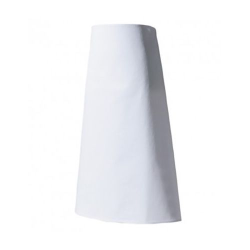 Tablier chef cuisine blanc 85 cm sans bavette professionnel TC85