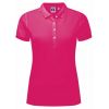 Polo femme Russell Ru566f fuchsia