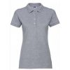 Polo femme Russell Ru566f gris