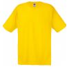 T-shirt homme col rond Sc6 fil belcoro jaune