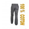 Pantalon de travail Liverpool coton gris
