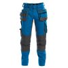Pantalon de travail multipoches Flux Bleu Azur