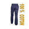 Pantalon de travail Liverpool coton marine