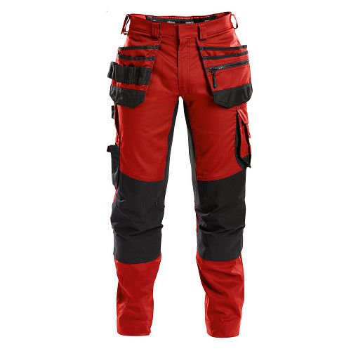 Pantalon de travail multipoches Flux Rouge