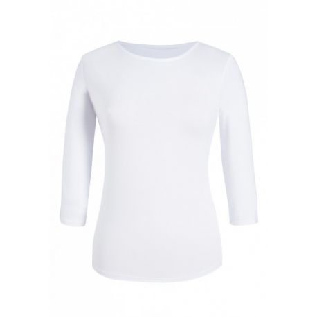 TEE SHIRT STRETCH BLANC