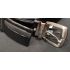 CEINTURE NOIR/MARRON REVERSIBLE CUIR 125CM