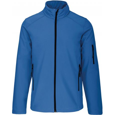 Softshell homme k401 Aqua blue