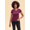 T-shirt cintrée léger femme col rond 140g Sc61420