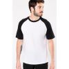 T-shirt homme baseball Kariban K330 bicolore