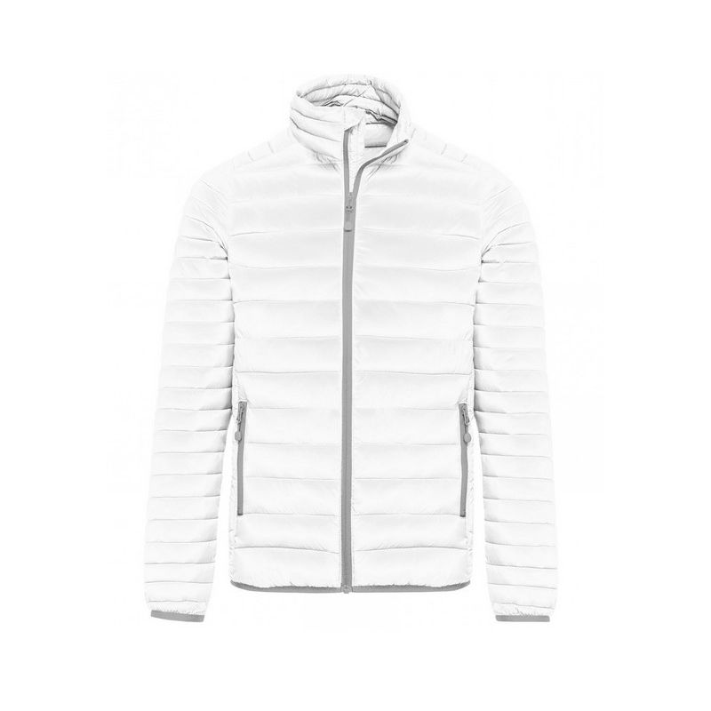 Parka Doudoune Légère à Capuche Pour Homme Kariban - Polyamide, 3 Poches Zippées, Coupe-vent Chaud - Taille XS à XL, Couleur Noir