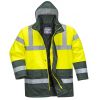 PARKA IMPERMEABLE S466 JAUNE/VERT