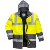 PARKA IMPERMEABLE S466 JAUNE/GRIS