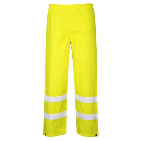 PANTALON DE PLUIE HV S480 JAUNE