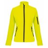 SOFTSHELL FEMME K400 FLUORESCENT YELLOW