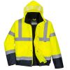 BLOUSON HV BICOLORE S266 Jaune/marine