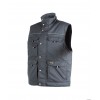 Gilet hiver Mons gris