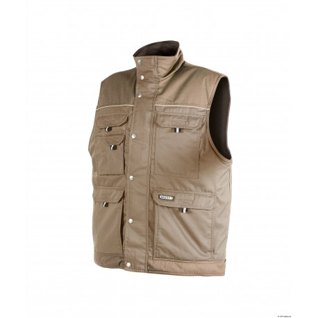 Gilet hiver Mons beige