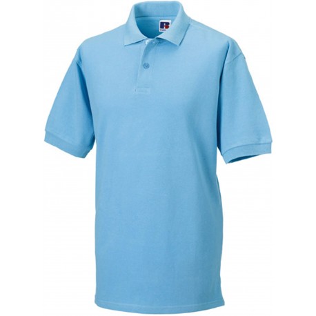 Polo homme ru569m bleu ciel